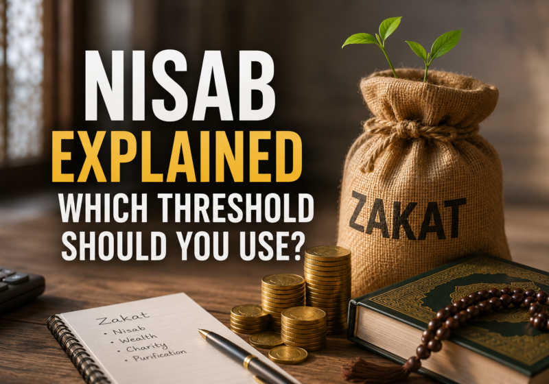 Nisab explained: which threshold should you use?
